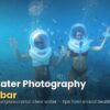 Guest photographed underwater during a SeaWalk tour in Nungwi, Zanzibar, showing clear water and marine life